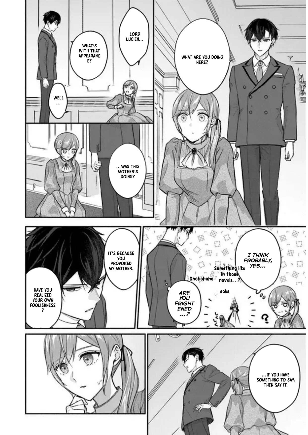 I Told My Political Marriage Husband "You Don't Have to Love Me," and That's When the Spoiling Began Chapter 3 Page 26
